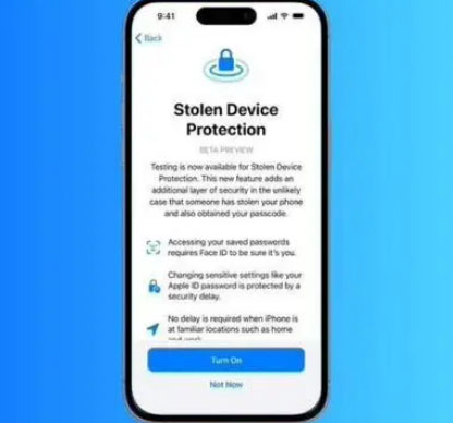 乾县苹果授权维修店分享被盗设备保护功能开启方法 
