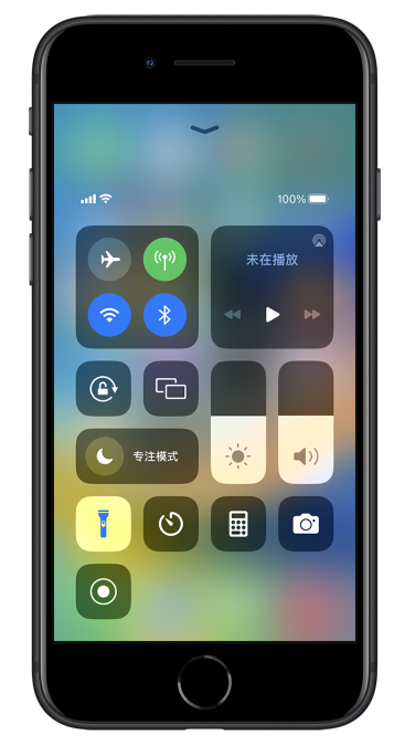 乾县苹果14维修分享苹果iPhone 14 Pro手电筒开启方法 